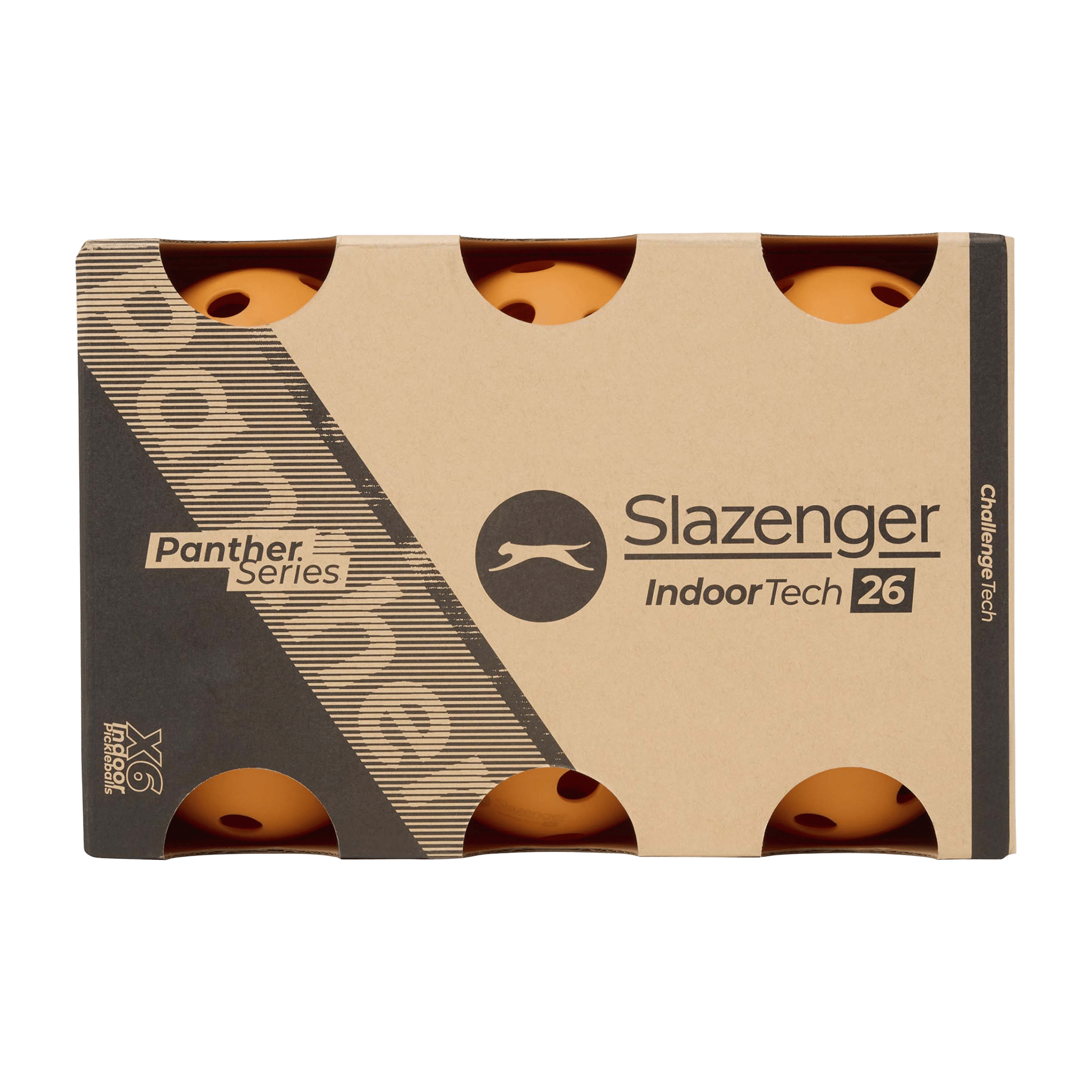 Slazenger Unisex Indoor (6pk) Pickleball Balls Yellow | Sports